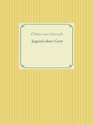 cover image of Jugend ohne Gott